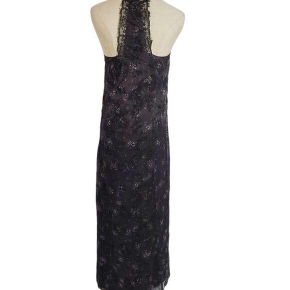 Sugarlips Black Floral and Lace  Maxi Dress - Picture 5 of 8